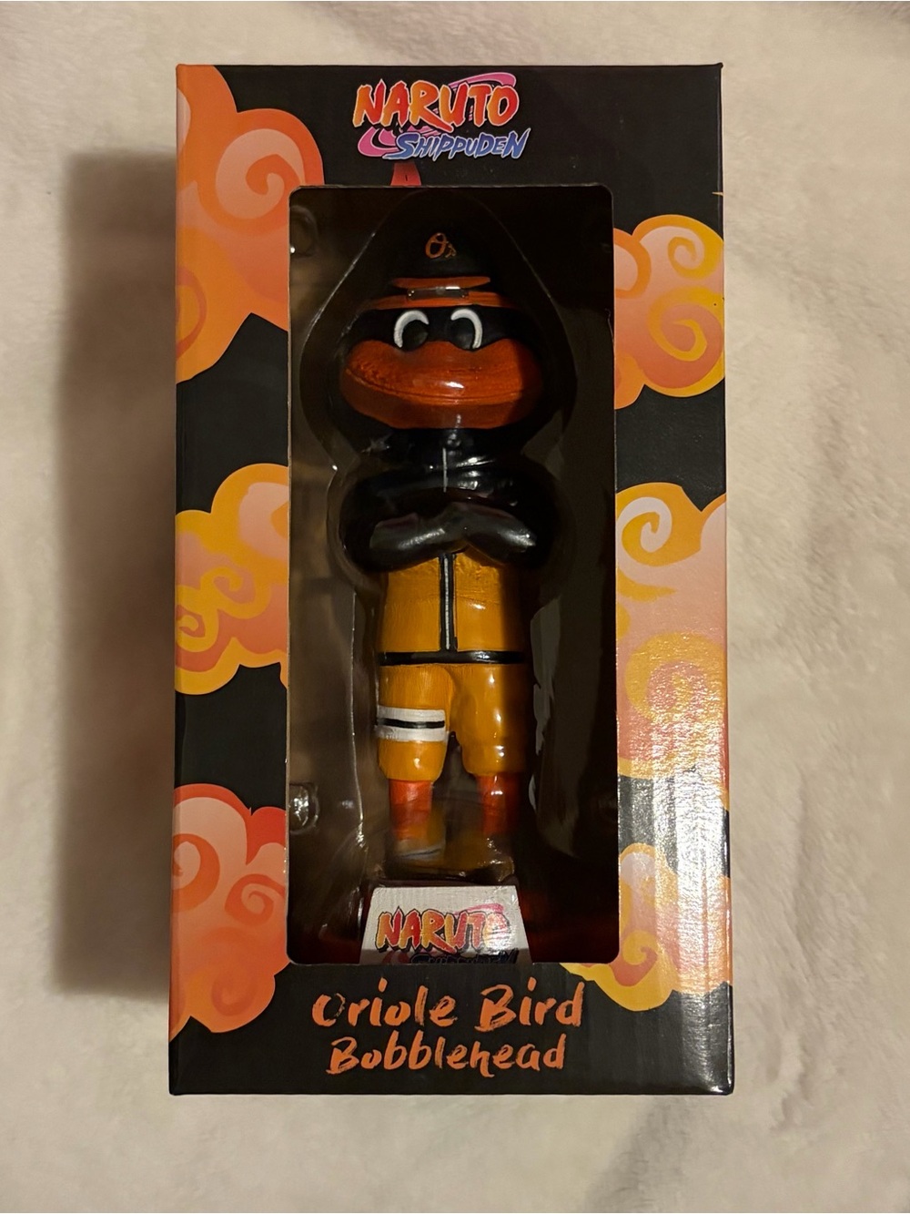 Orange Oriole Bird Bobblehead Naruto Night